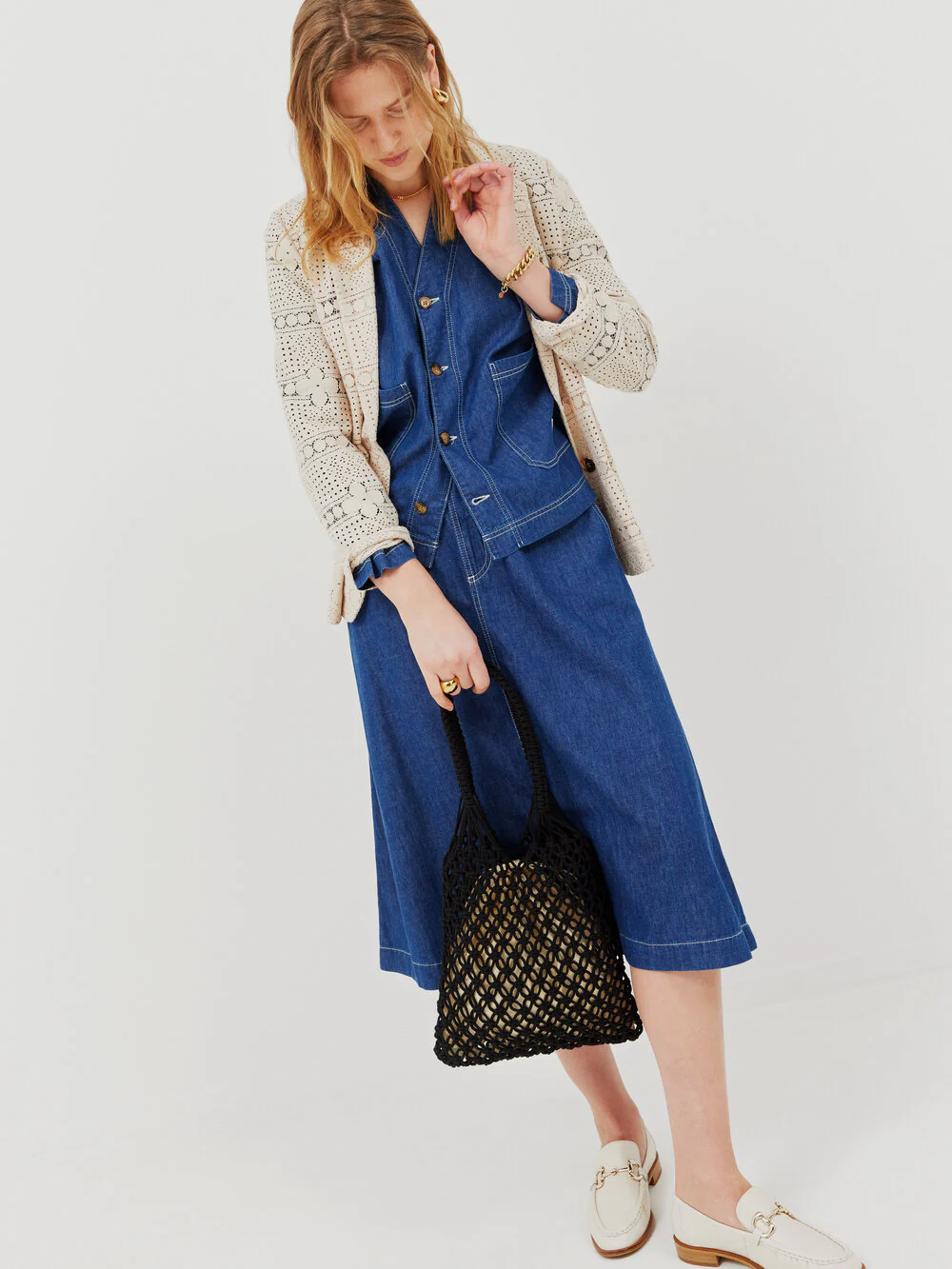 Mos Mosh  Alva Ellinor Blazer - Cement