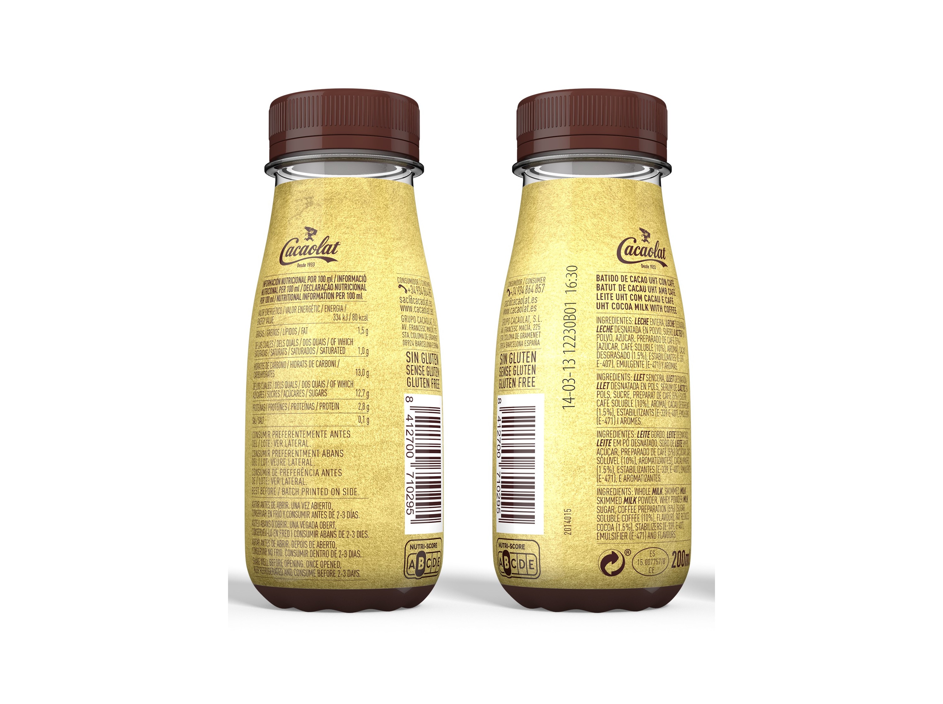 LEITE UHT CACAOLAT MOCCA 4X200ML
