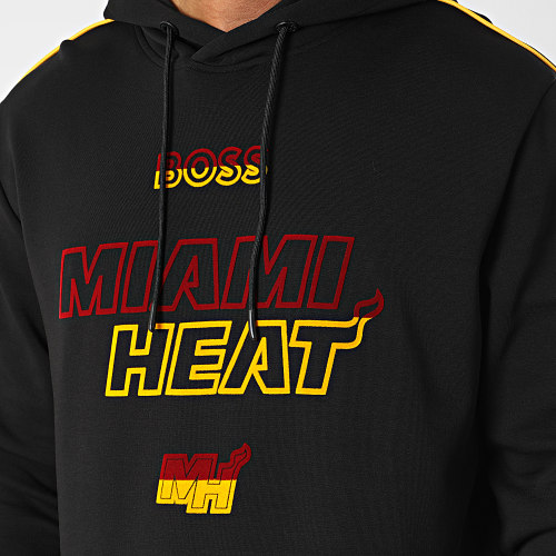 Sweat Capuche 50477404 Miami Heat Noir