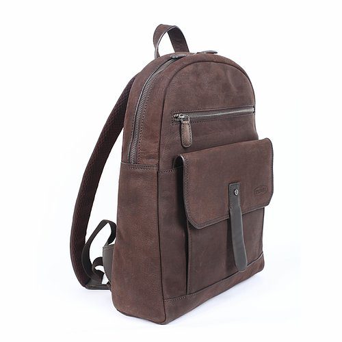 Sparwell Arago Laptoprugtas 14Inch Aaron Donker Bruin