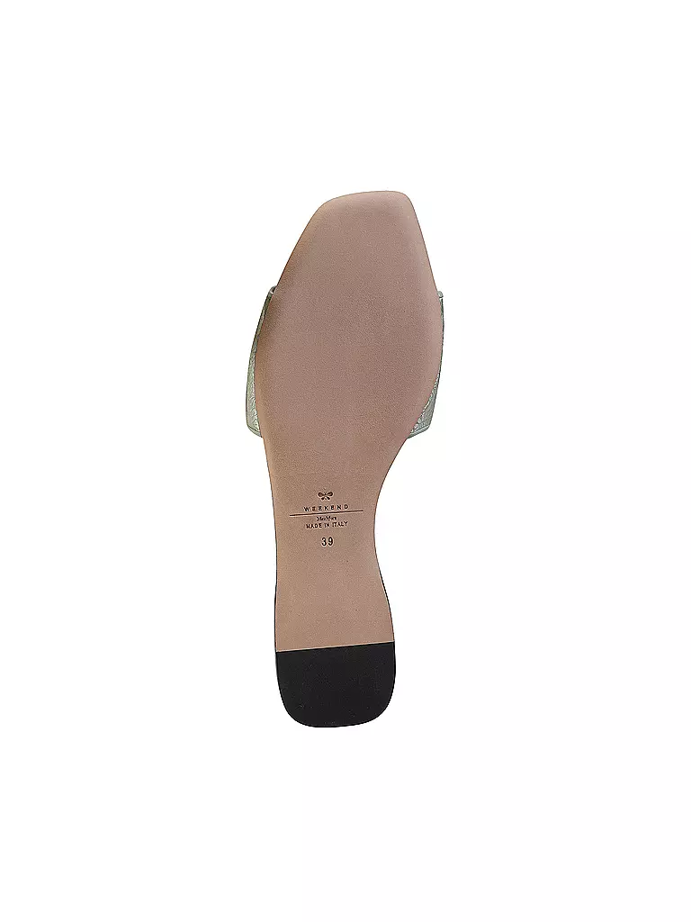 WEEKEND MAX MARA Sandalen - Pantoletten NEVIS olive
