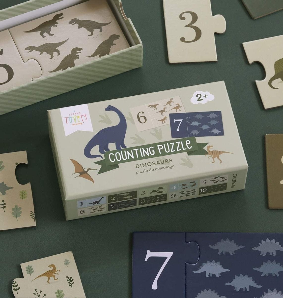 A little lovely company A Little Lovely Company telpuzzel dinosaurussen