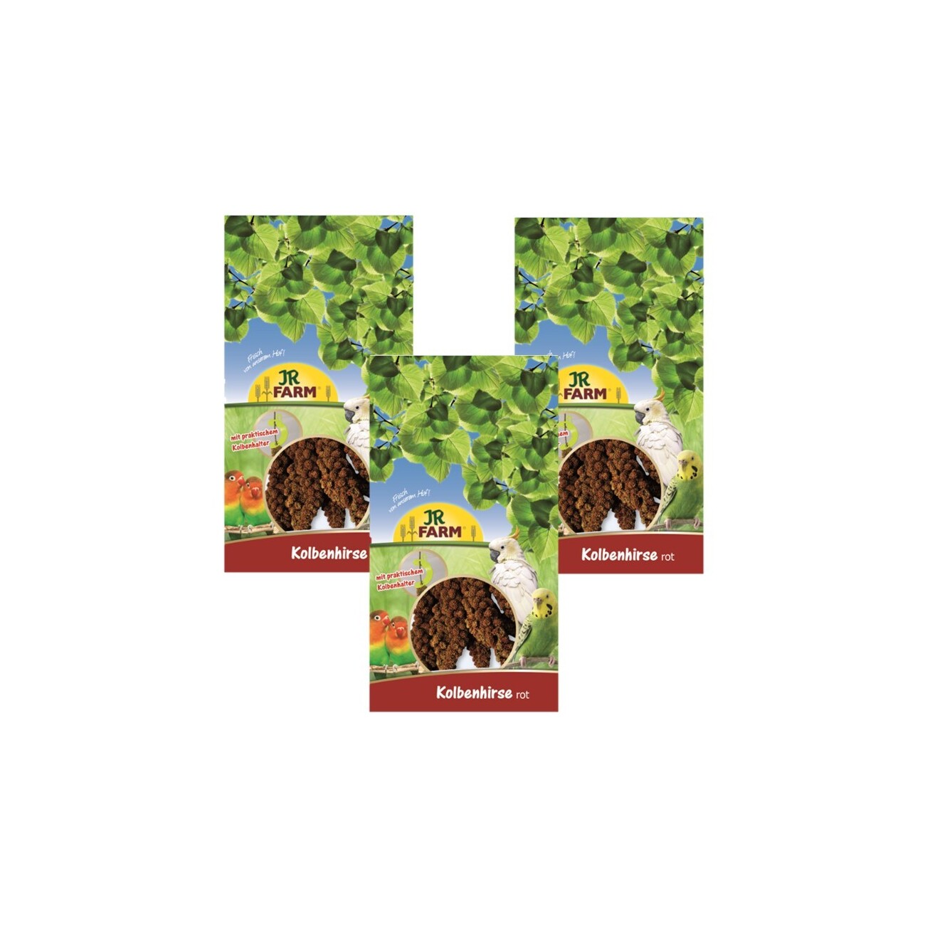 JR Farm rote Kolbenhirse 3x500g