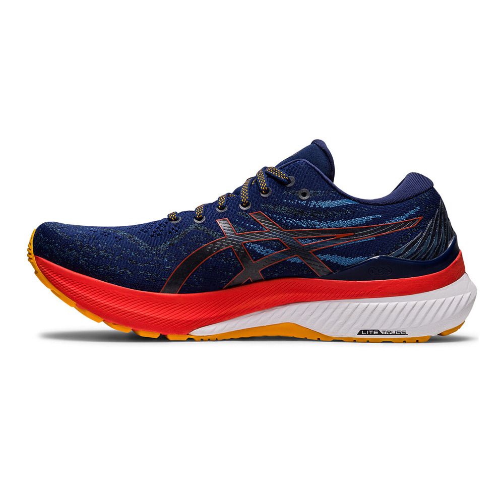 Asics GEL-KAYANO 29 - Chaussures running Homme deep ocean/cherry tomato