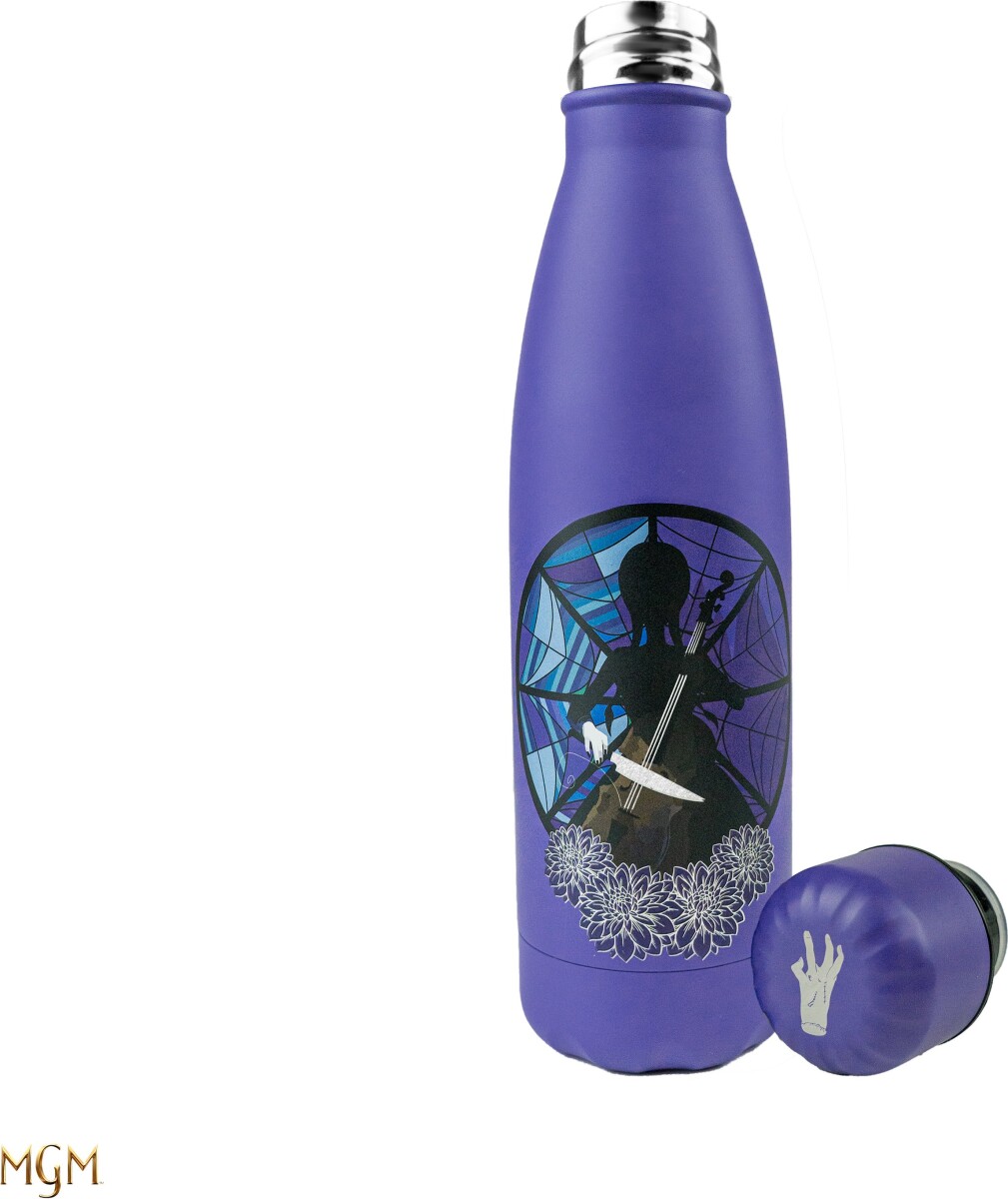 Wednesday - Waterbottle 500Ml Thermo + Double Wall - Wednesday With Cello