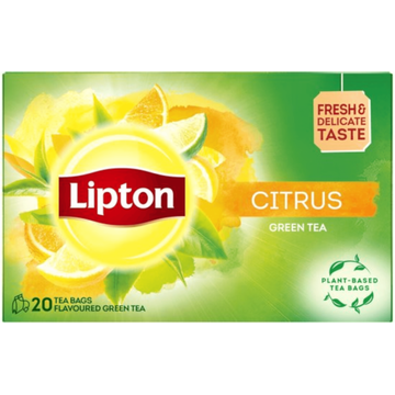 Lipton Green Citrus 20 Stuks