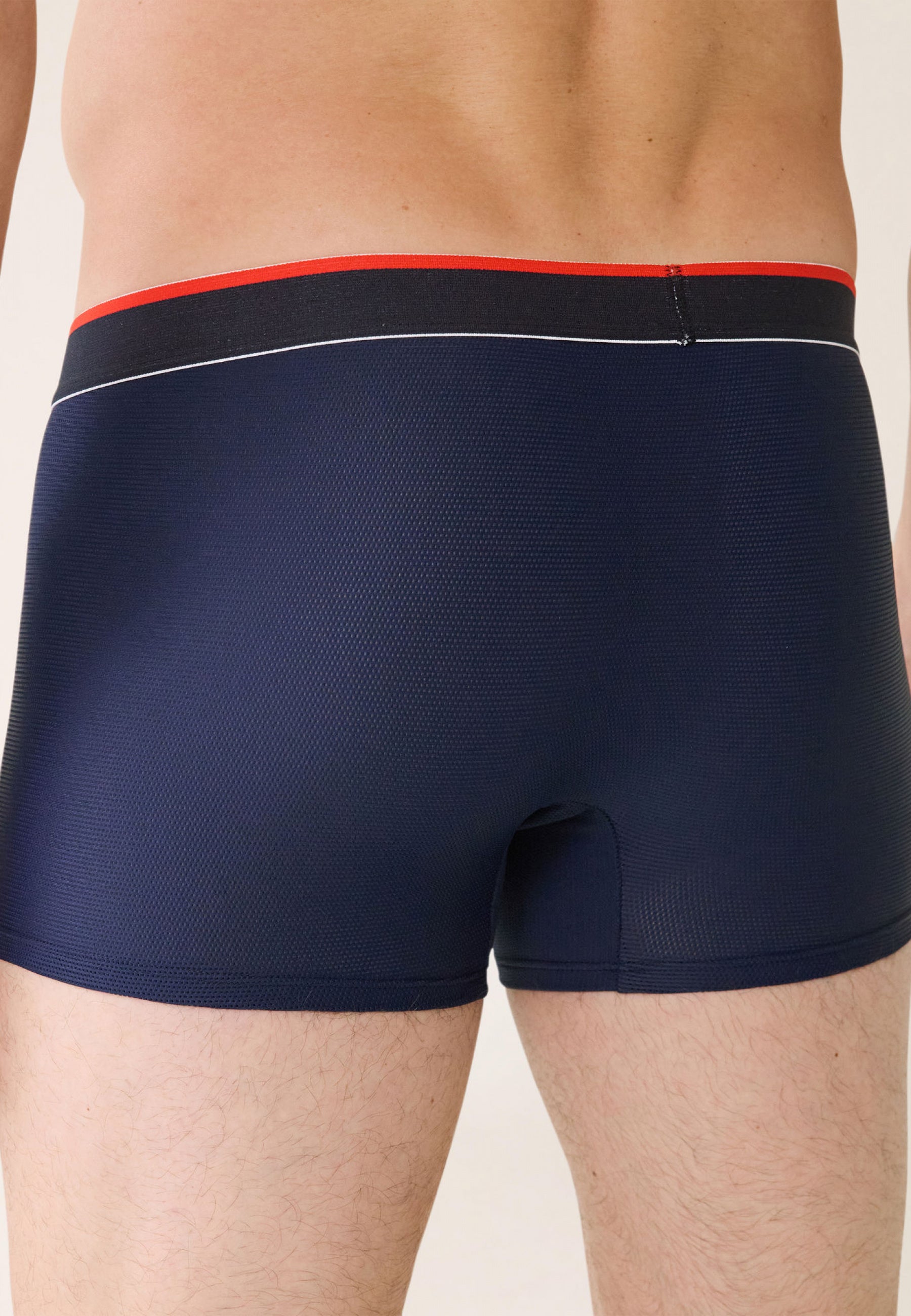 Duo de boxers de sport-Pack Duo Boxer Guillaume Marine Blanc