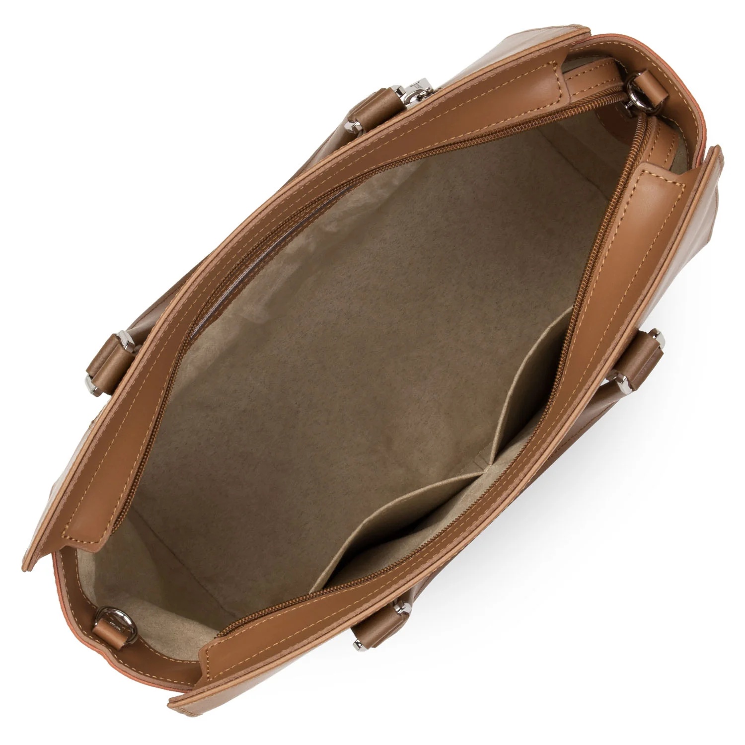 Smooth-Grand sac cabas main