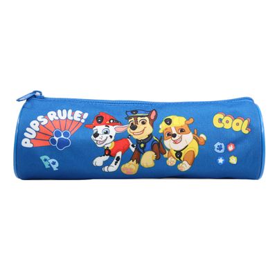 Trousse ronde Pat'Patrouille - 1 compartiment - bleu - Bagtrotter