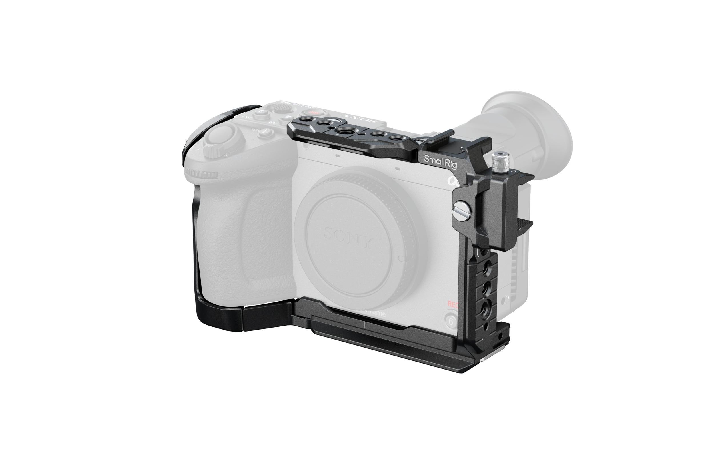 Cage für Sony FX2<br>Bietet umfassenden Schutz und zahlreiche Befestigungsmöglichkeiten für die Sony FX2