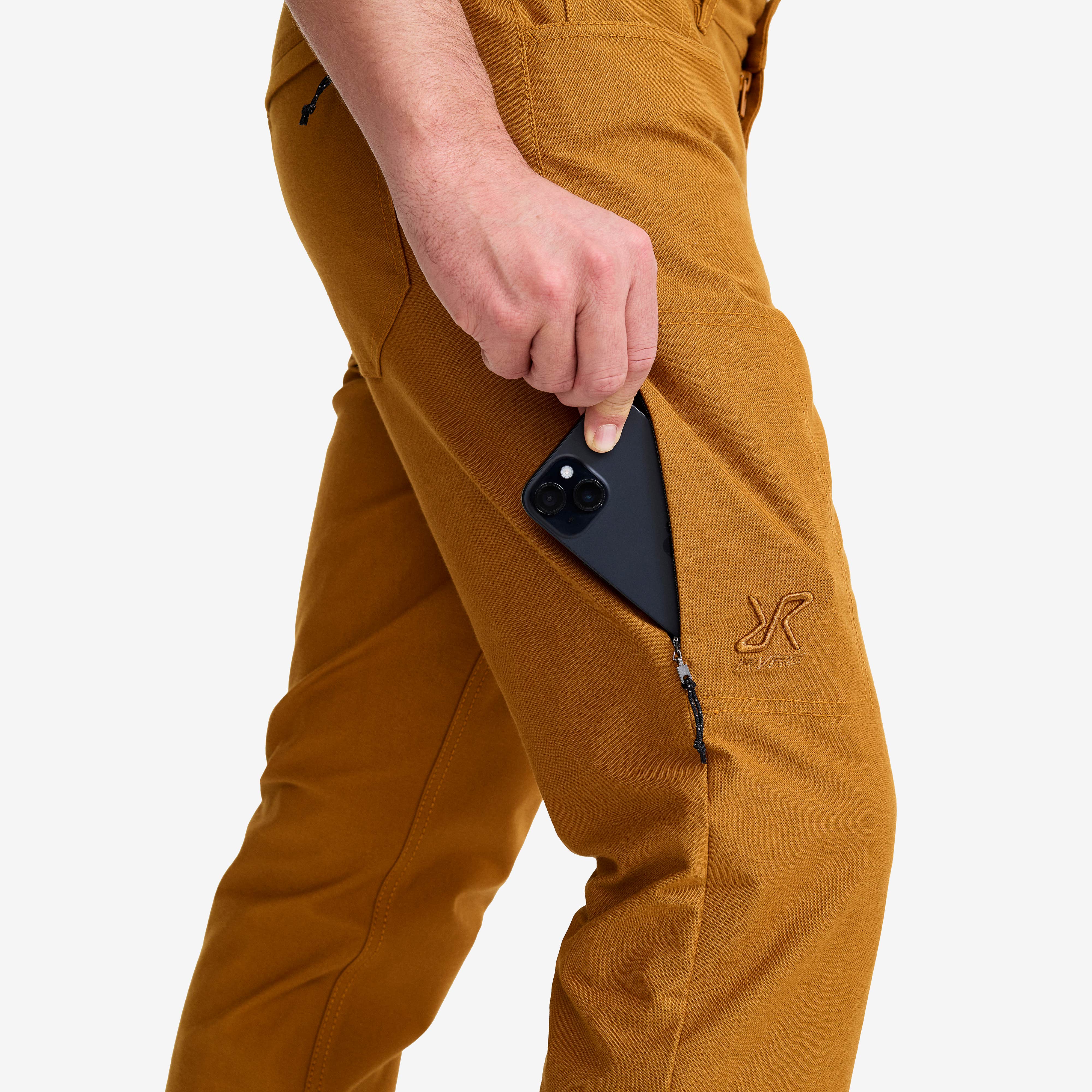 Surround Stretch Pants Herre Golden Brown