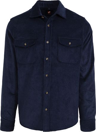 Suitable Overshirt Corduroy Navy 247-1 Heavy cord Navy kopen