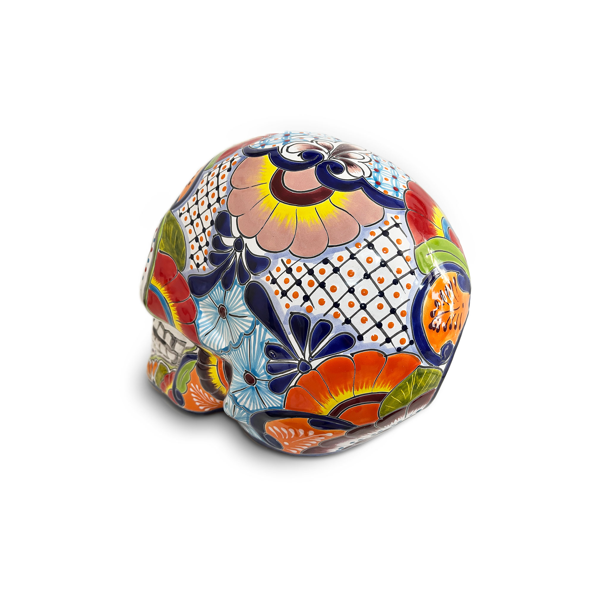 Keramik Deko 'Cráneo Grande', multicolor, L 40 cm, B 25 cm, H 29 cm günstig bestellen