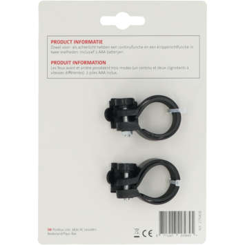 OK fietsverlichtingset LED classic