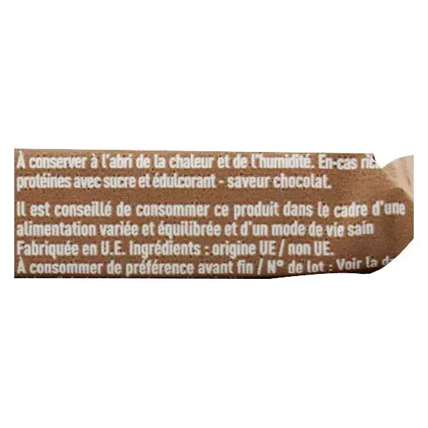 Eafit La Barre Protéinée Goût Chocolat 46g