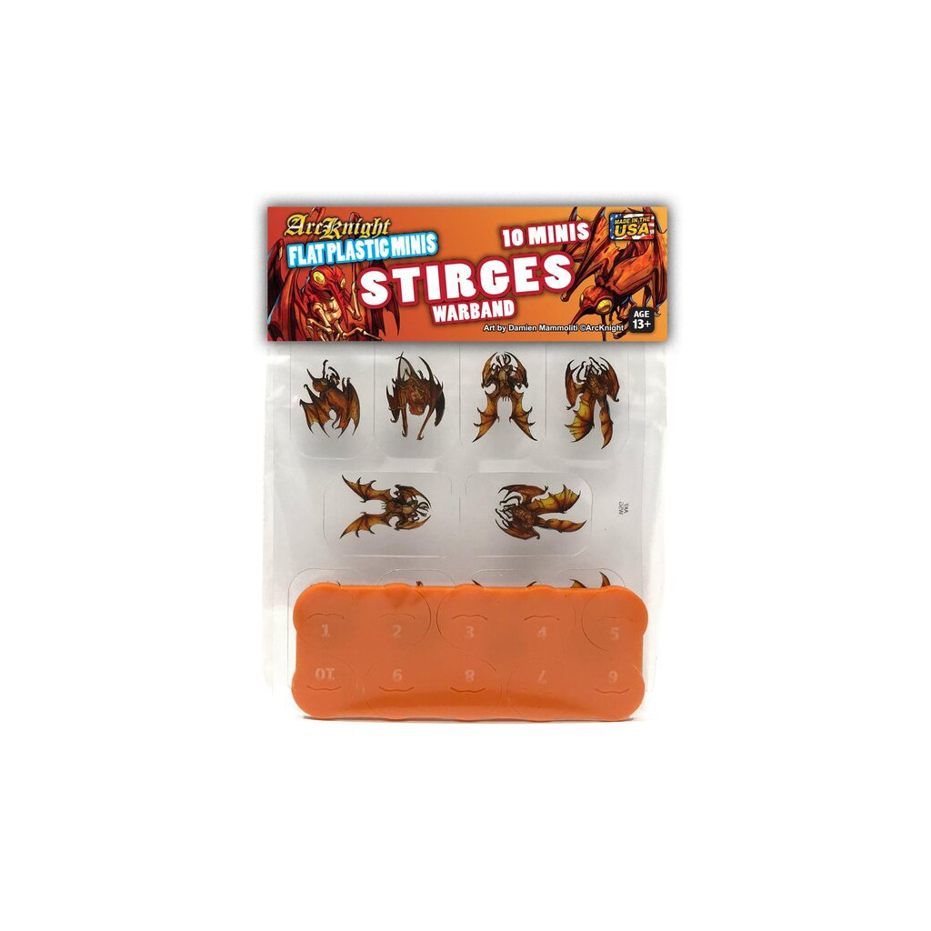 Flat Plastic Miniatures - Stirges - 10pc