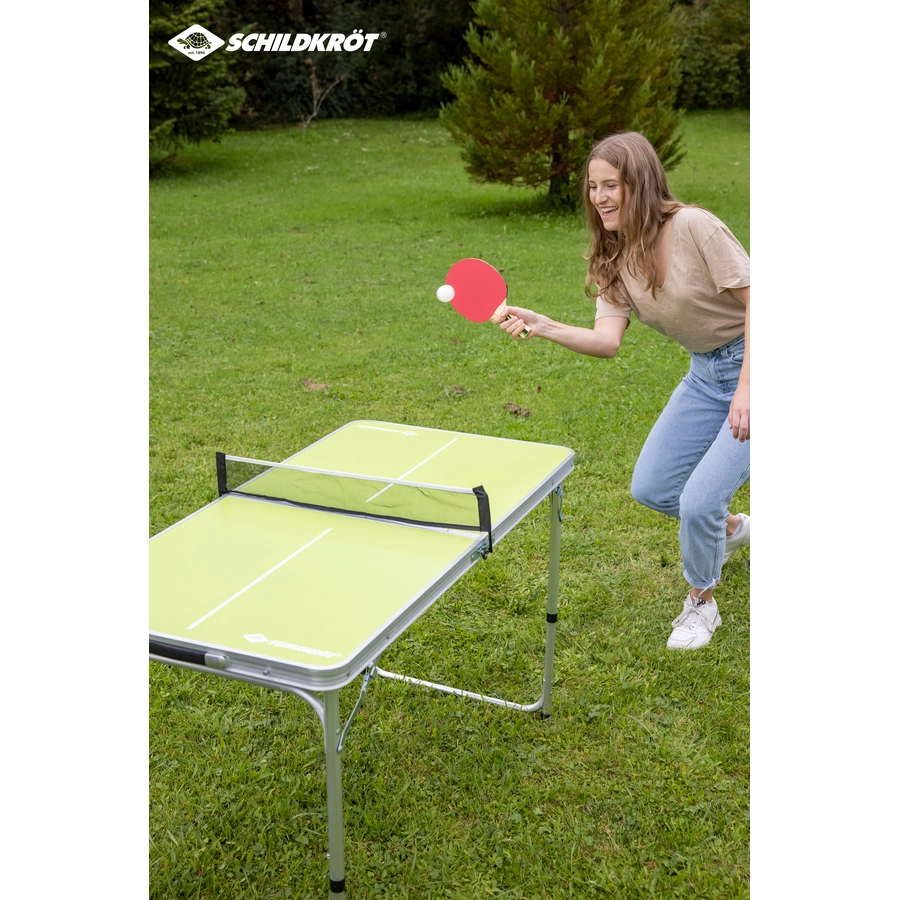 SCHILDKRÖT® Tragbarer Midi Tischtennistisch