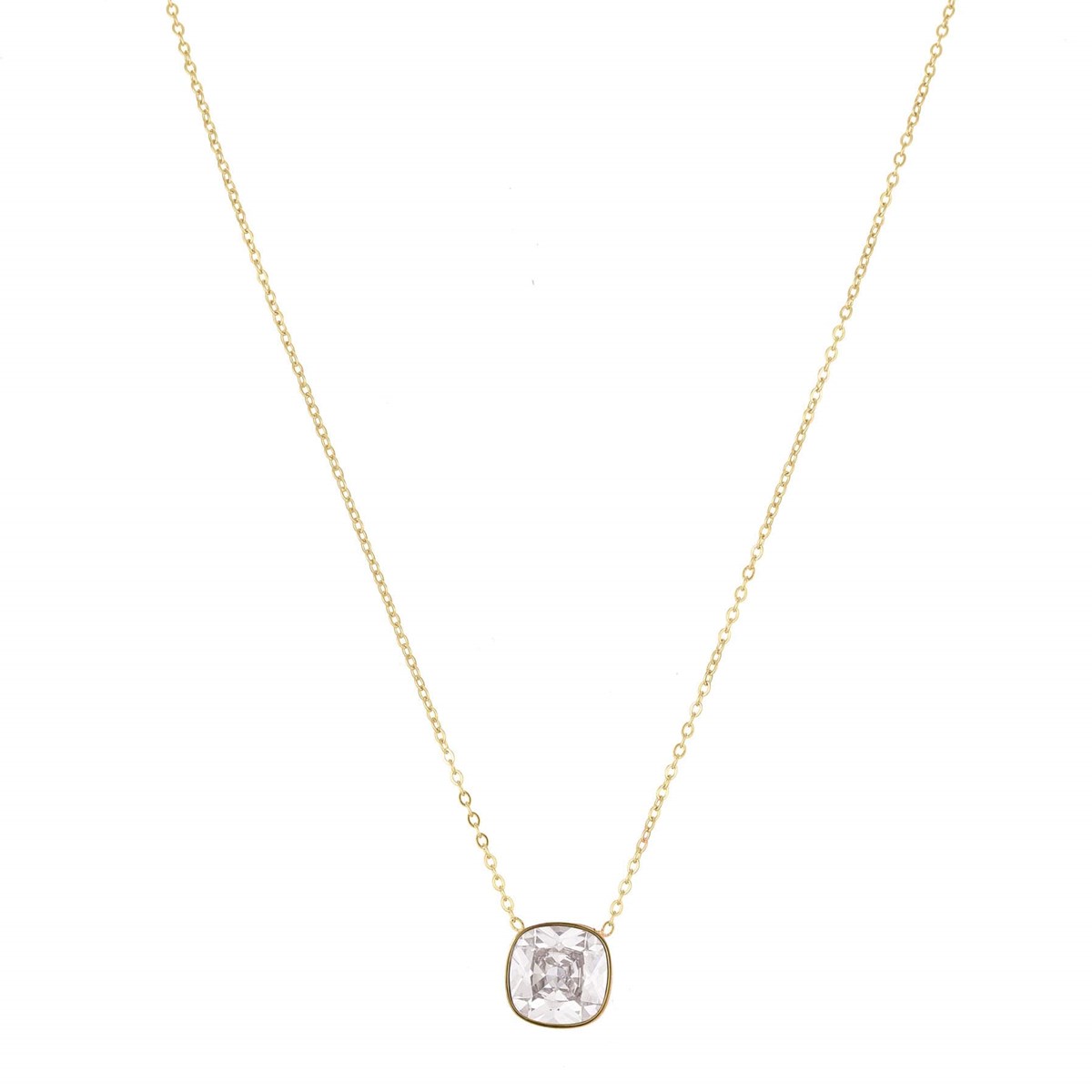 Collier Luz Zircon blanc