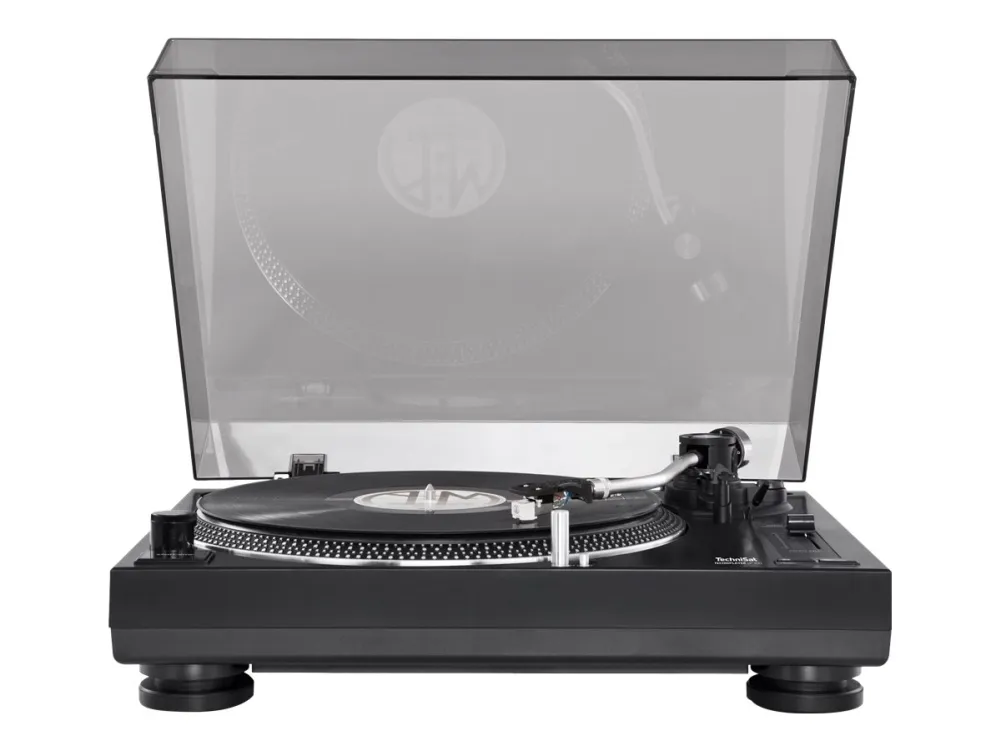 TechniSat TechniPlayer LP 300 - Pladespiller - sort, sølv