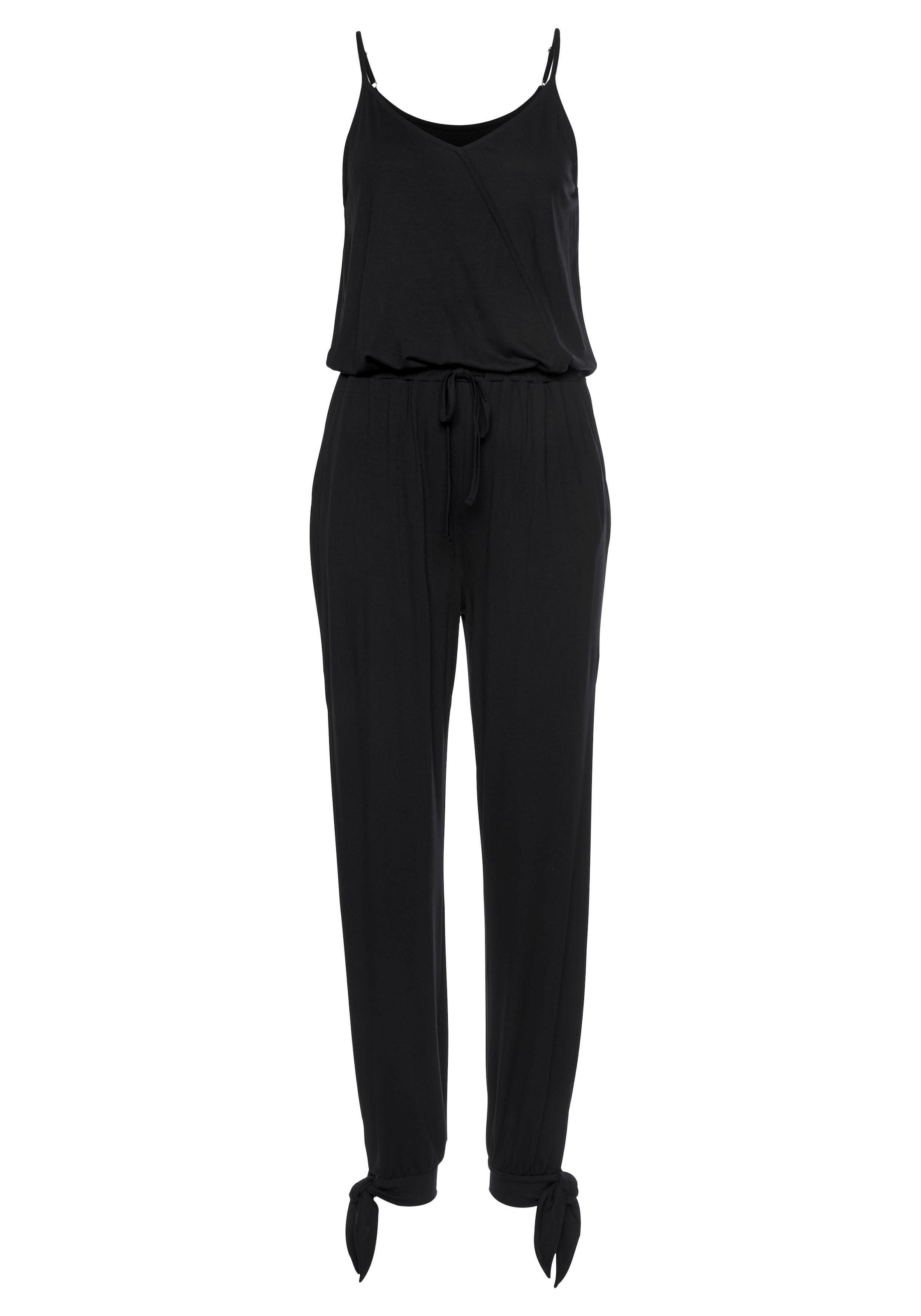 Buffalo Overall , mit Schlitzen seitlich am Bein, luftiger Jumpsuit, casual-chic