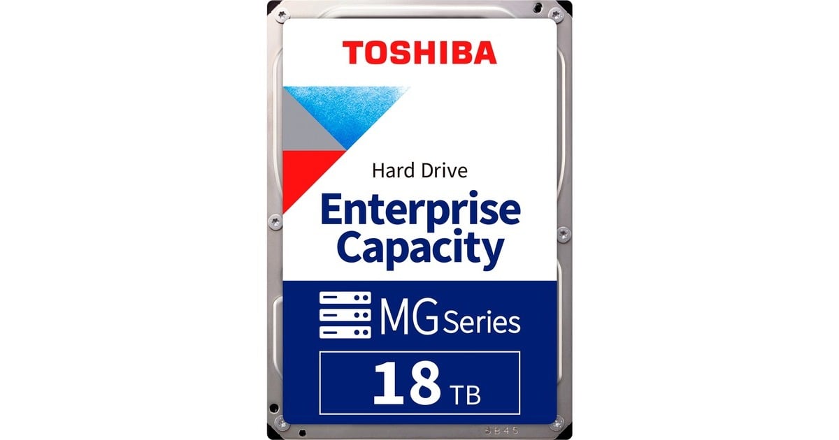 ToshibaMG09 18 TB harde schijf  (MG09ACA18TE, SATA/600)