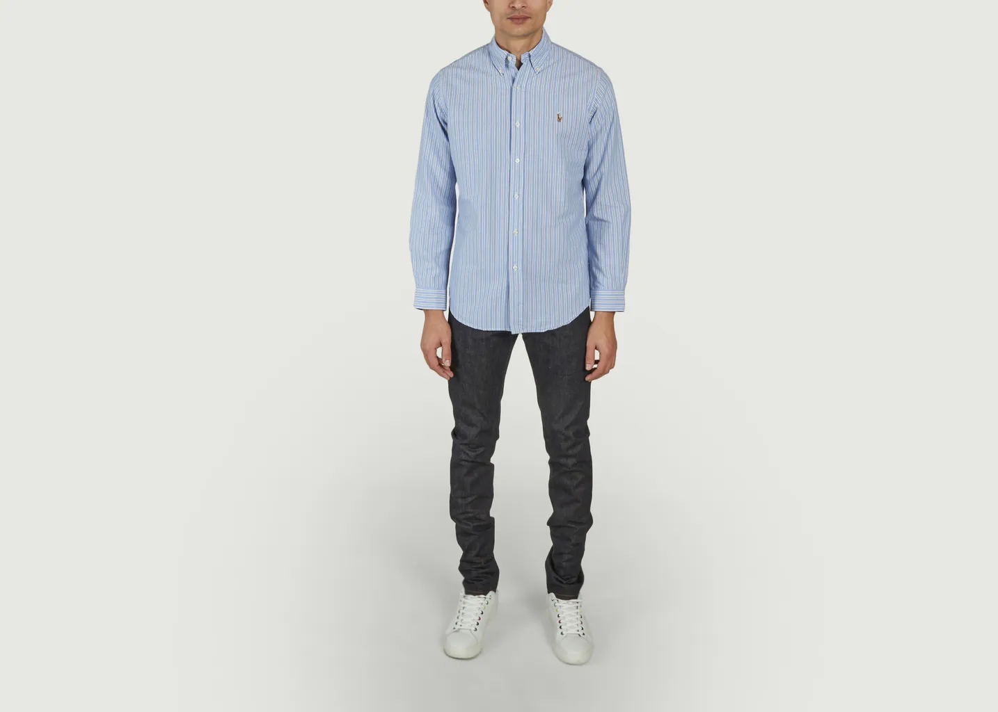 Chemise Oxford ajustée à rayures Polo Ralph Lauren