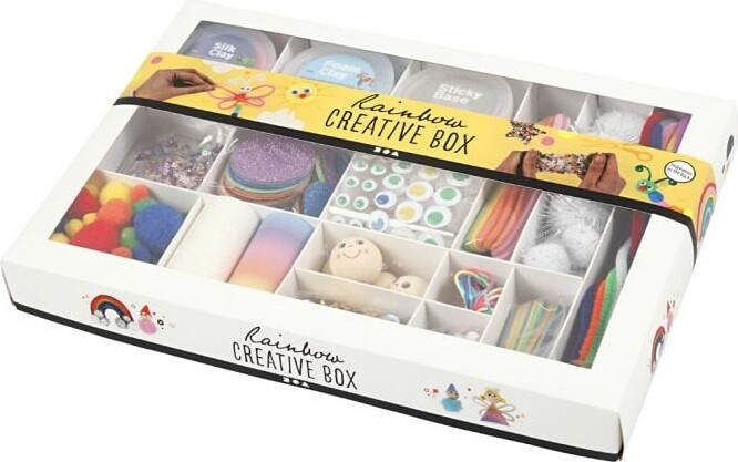 Kreakasse Til Børn - Regnbue - Diy Kit