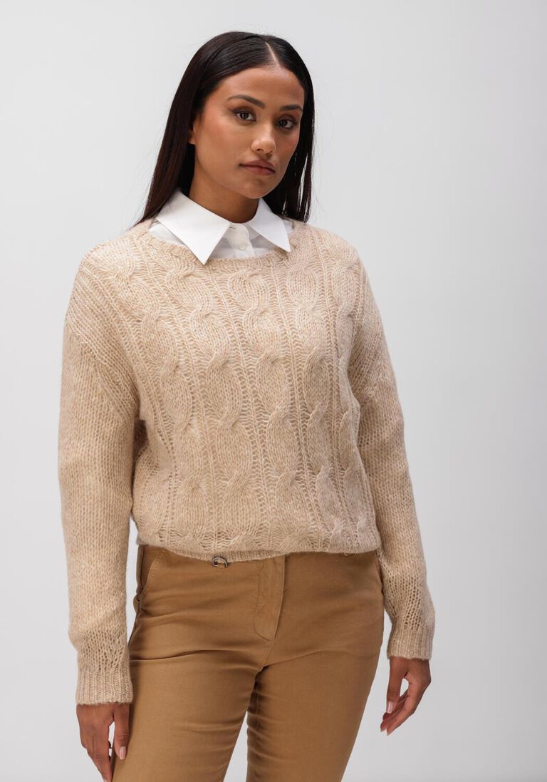 beige luisa cerano truien/vesten 138754/5348-00