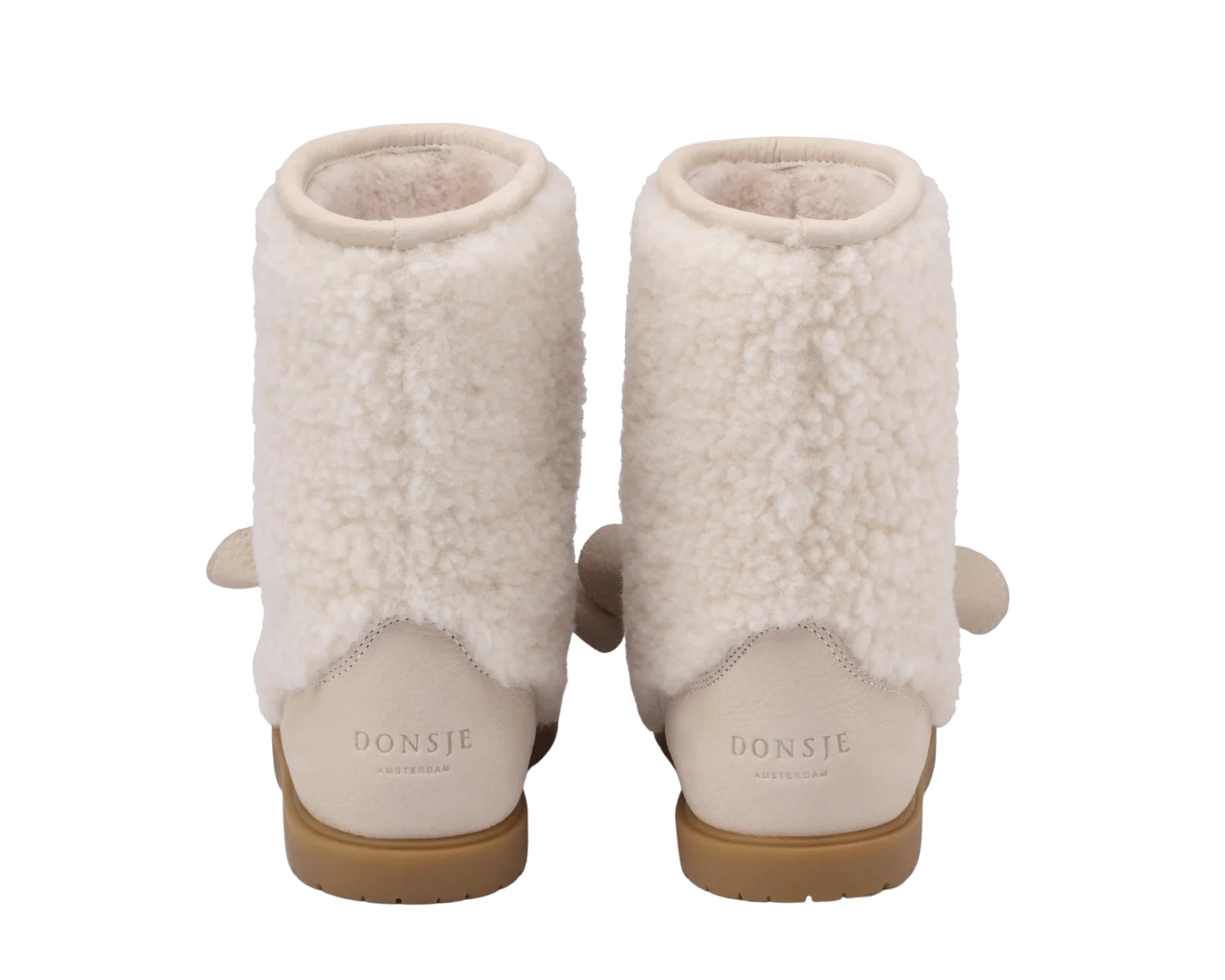 Irfi Boots | Lammy | Off White Curly Sheep Wool
