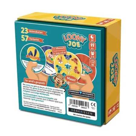 Denkriesen Loony Joe Das affenstarke Reaktionsspiel für Jung und Alt