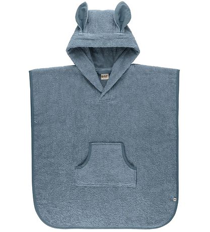 BIBS Bådeponcho - 60x55 cm - Kangaroo - Petrol