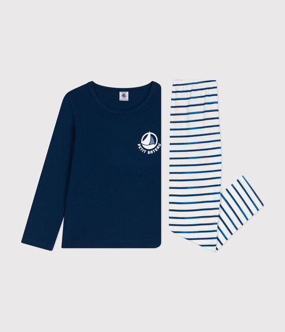 Pyjama enfant manches longues en coton
