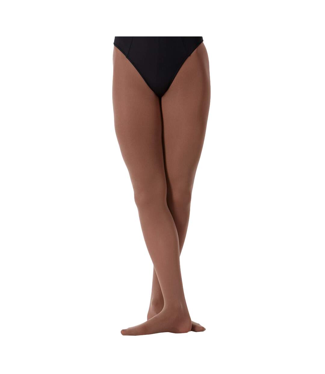 Silky Dance - Collant de danse convertible HIGH PERFORMANCE - Femme (Marron moka) - UTLW481