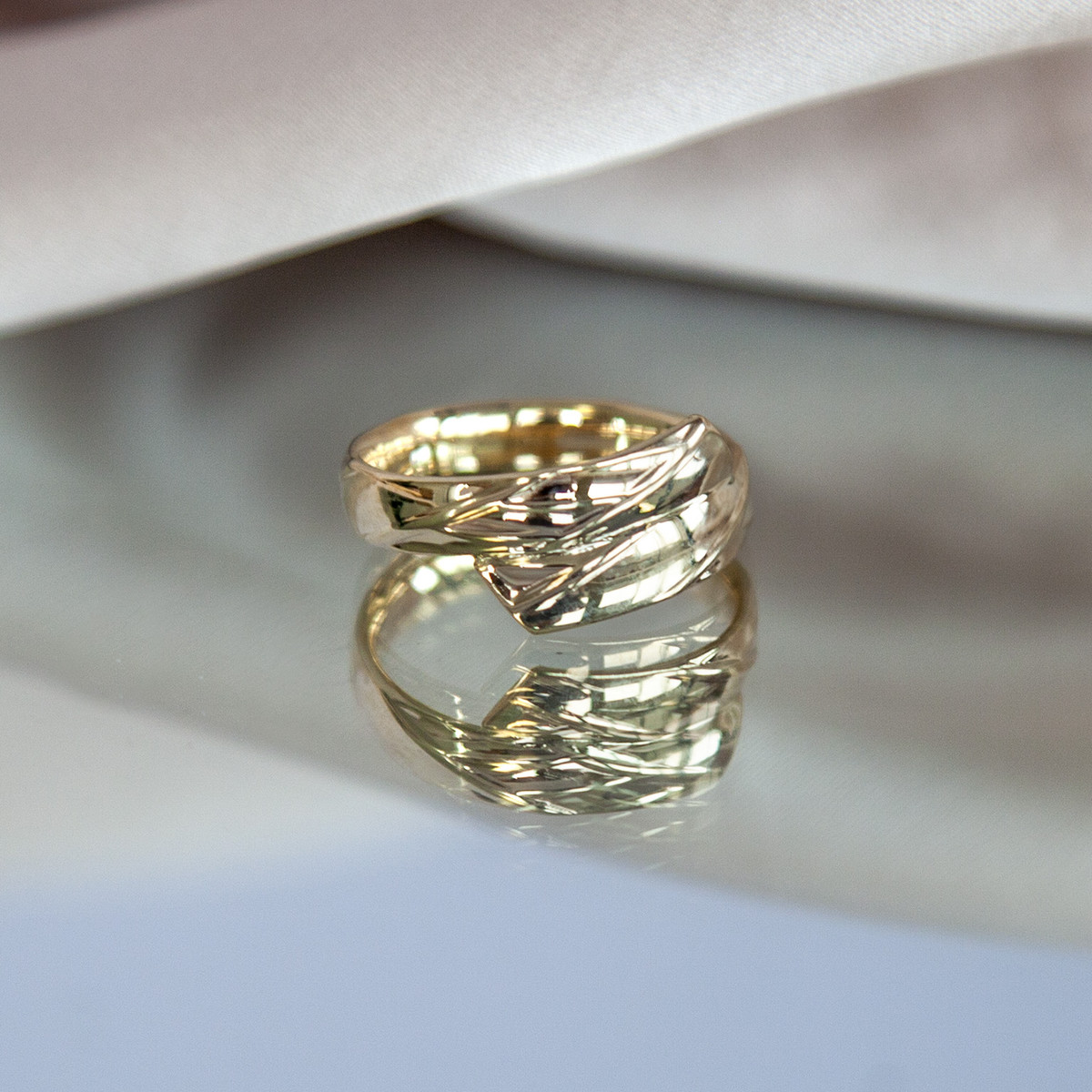 Bague or 375 jaune