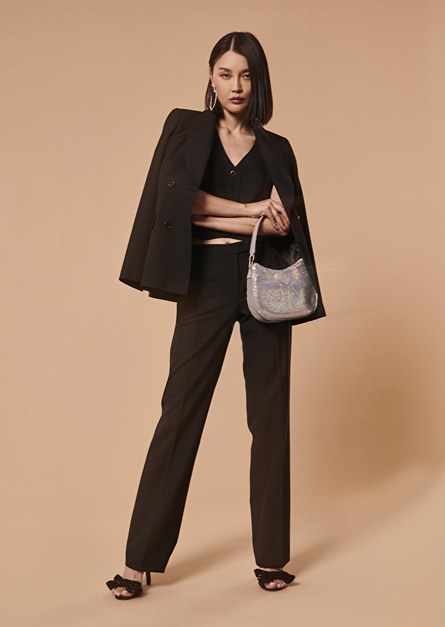 Pantalon Peternoir en laine froide