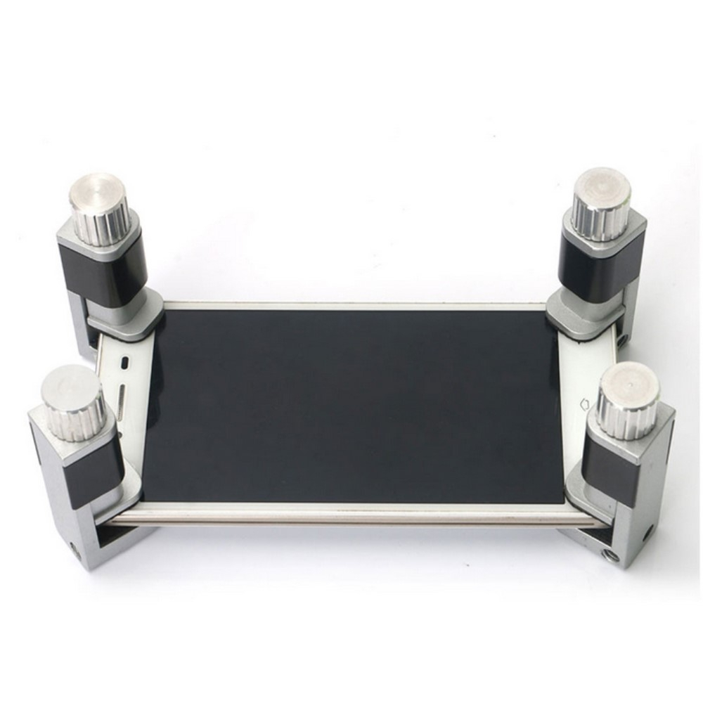 (4er Set) Universal Edelstahl Bildschirm Befestigungs Clips Display Klemme Reparaturwerkzeug Handy / Tablet