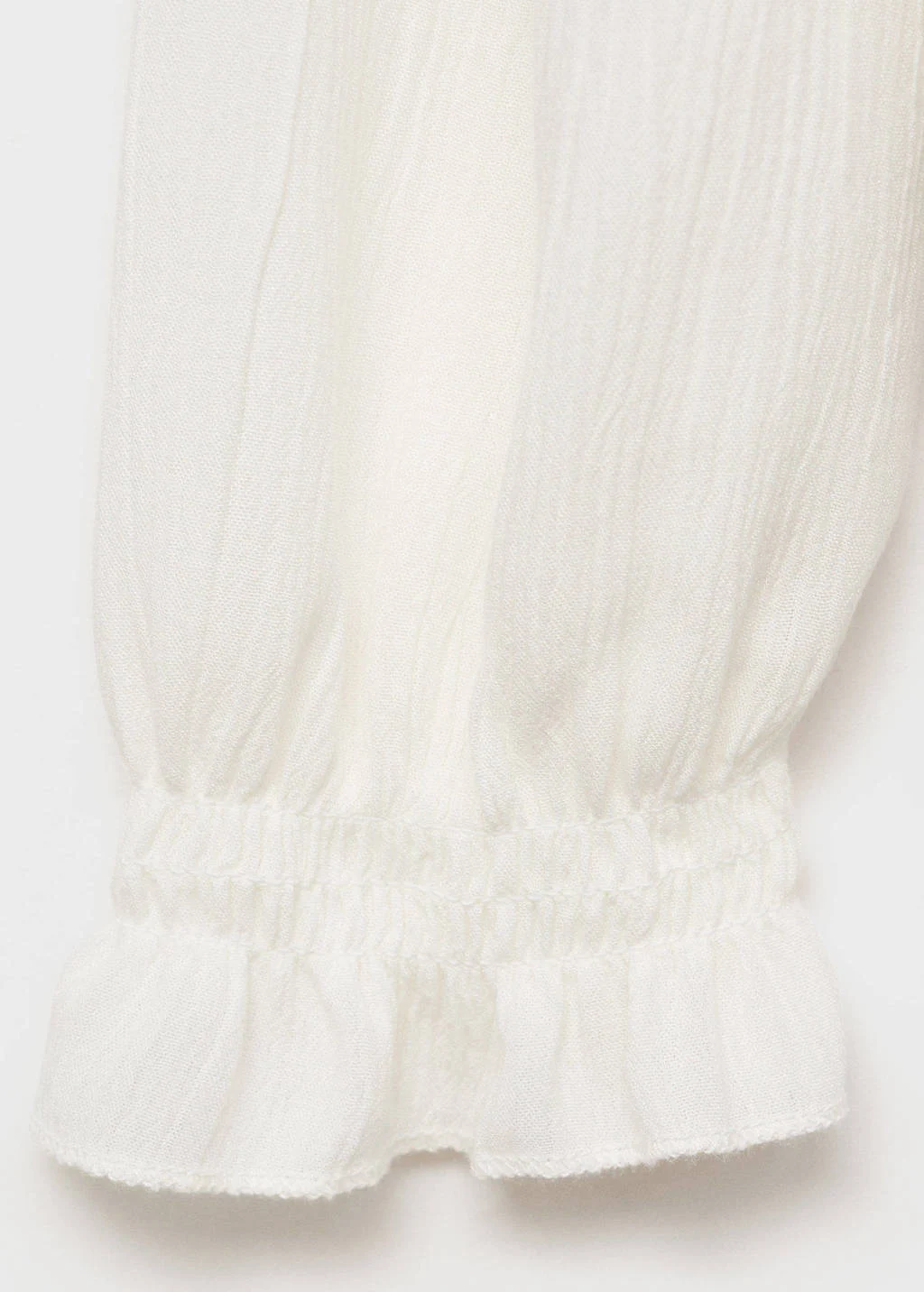 MANGO TEEN blouse naturel wit