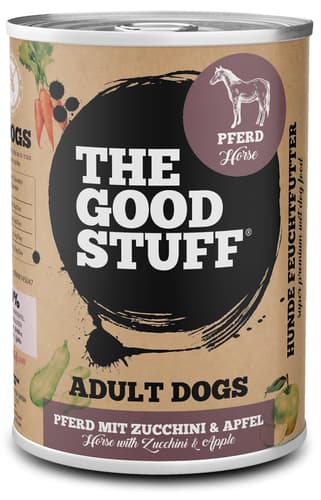 THE GOODSTUFF Pferd & Zucchini Adult Nassfutter