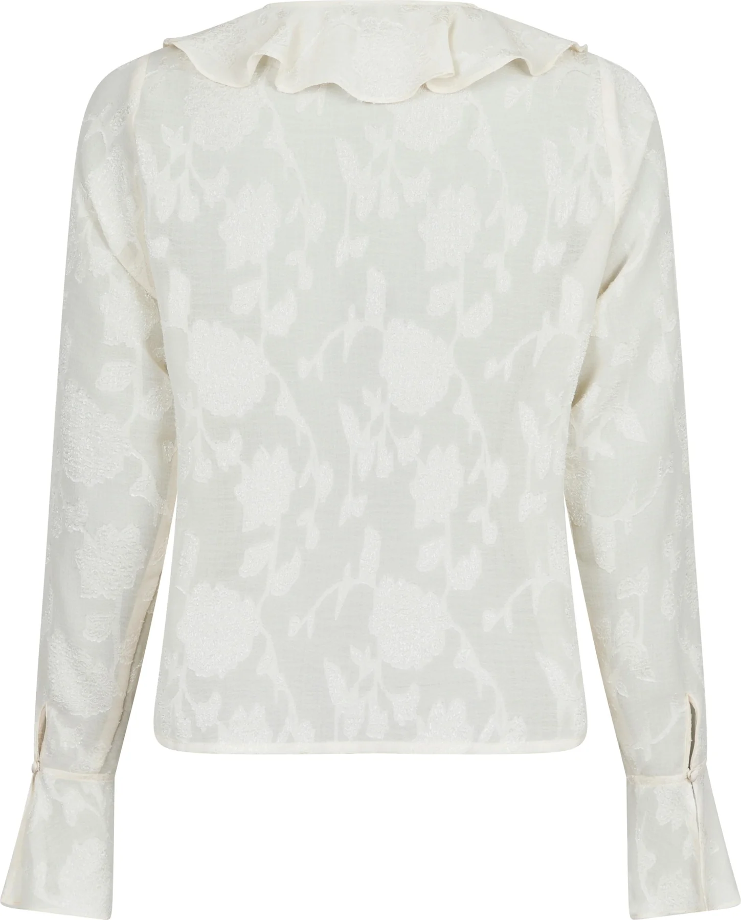 Neo Noir Anika Burnout Blouse off white