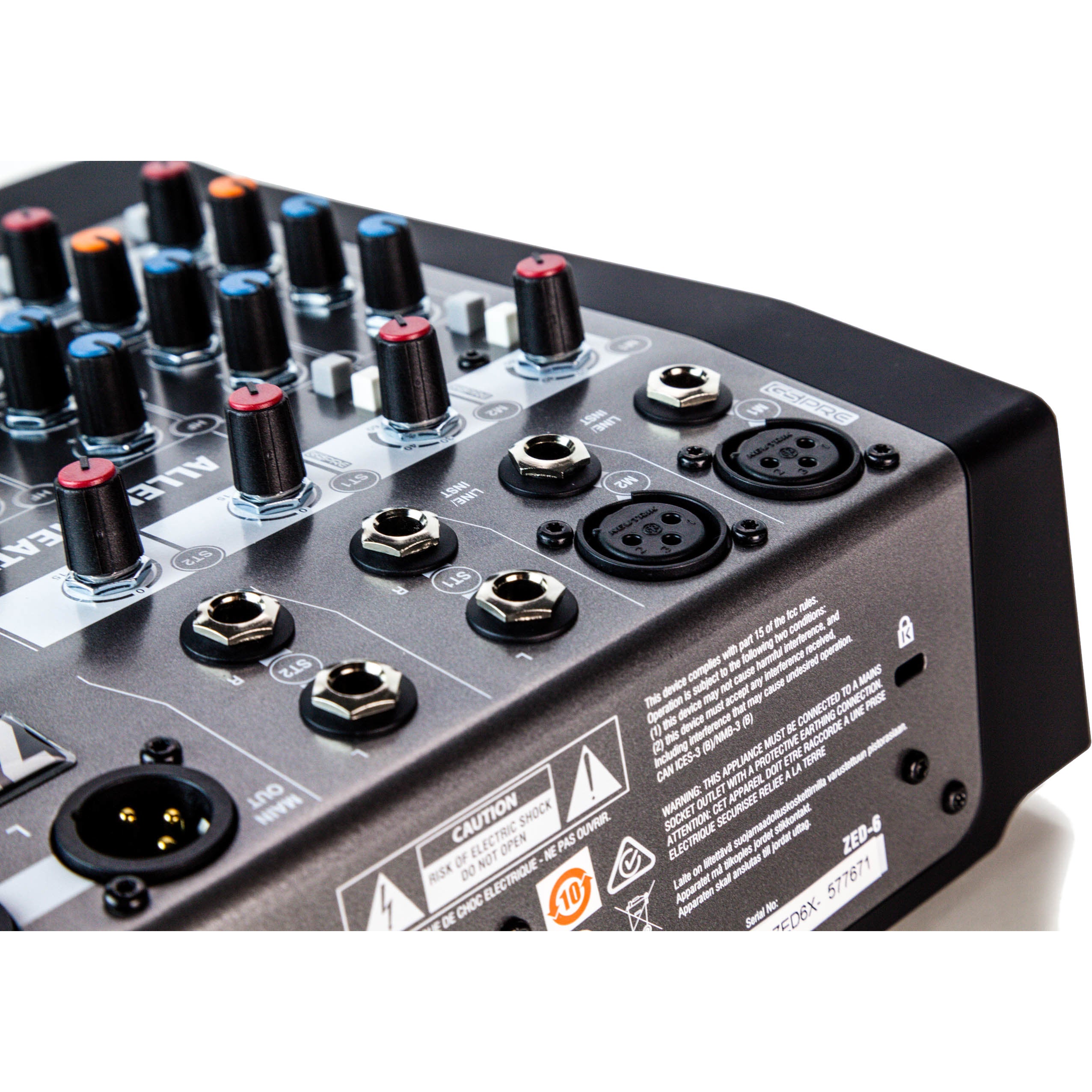 Allen & Heath ZED-6 analoge mixer