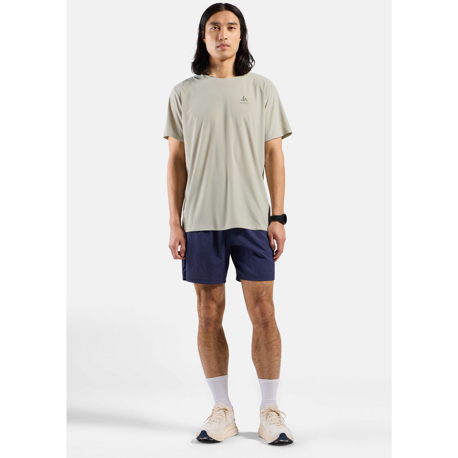 Odlo Zeroweight Shirt 2in1 Short Set Heren