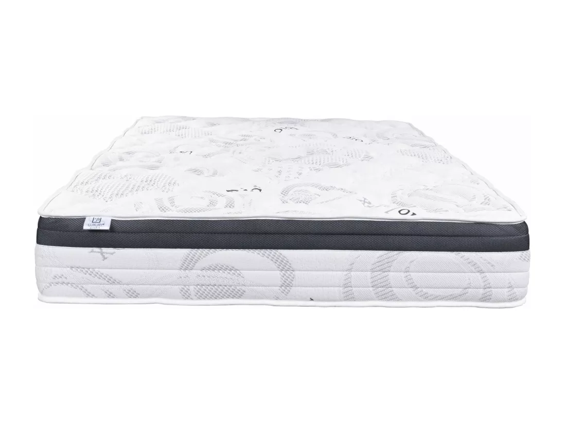 Matelas 160x200 cm, Sleeplux, 26cm, latex, mousse haute densité, ferme