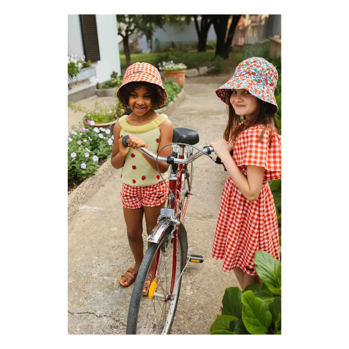 A Monday in Copenhagen Robe Eliya Vichy Coton Bio | Rouge