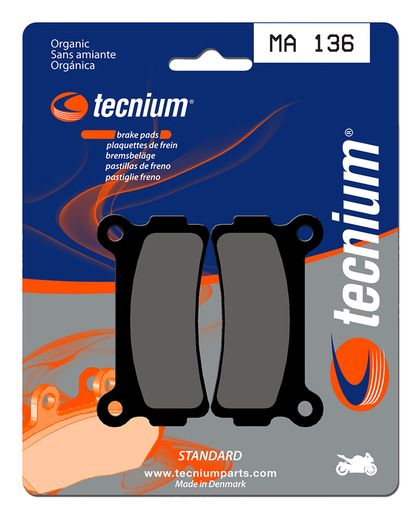 Plaquettes de freins Tecnium route organique - MA136