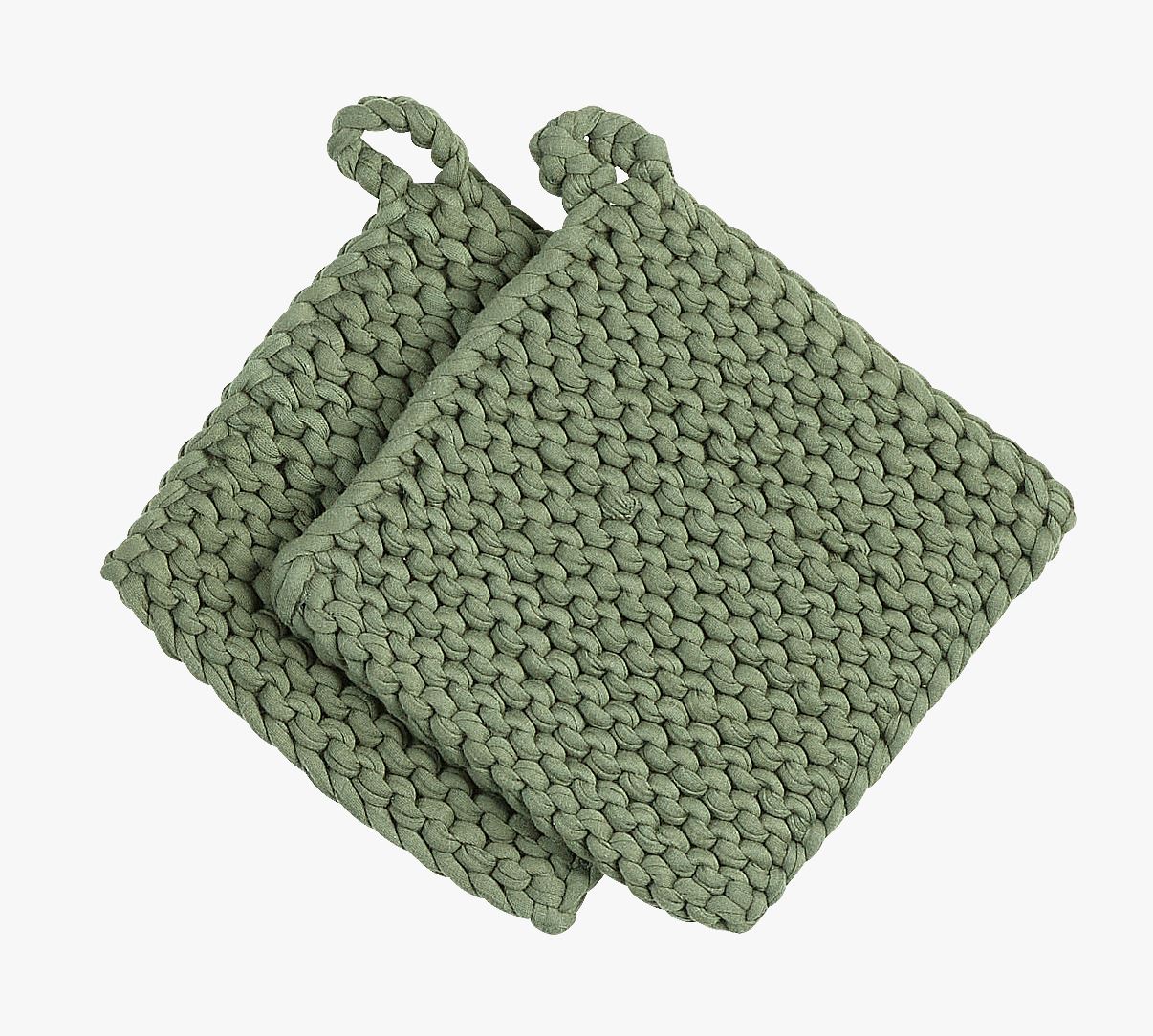 Gryteklut grønn - 19x19 cm