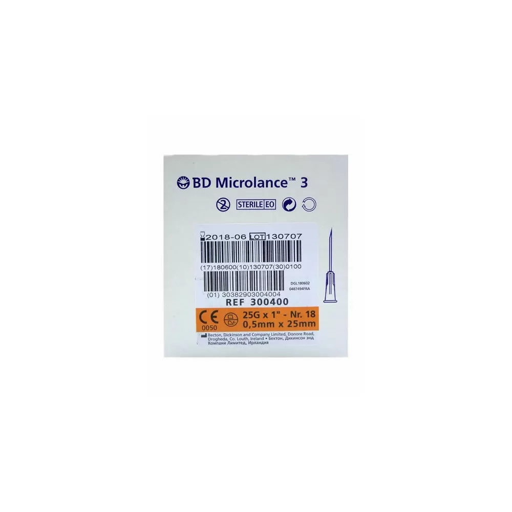 BD Microlance 25g x 1