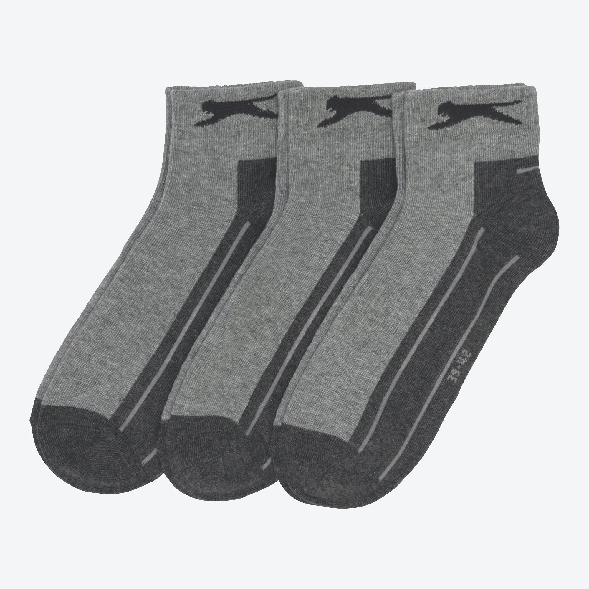 Slazenger Herren-Sport-Sneaker-Socken, 3er-Pack