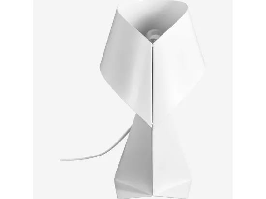 HABITAT - Lampe de table en métal - Blanc - 35 cm - Design by Claire Norcross - Ribbon