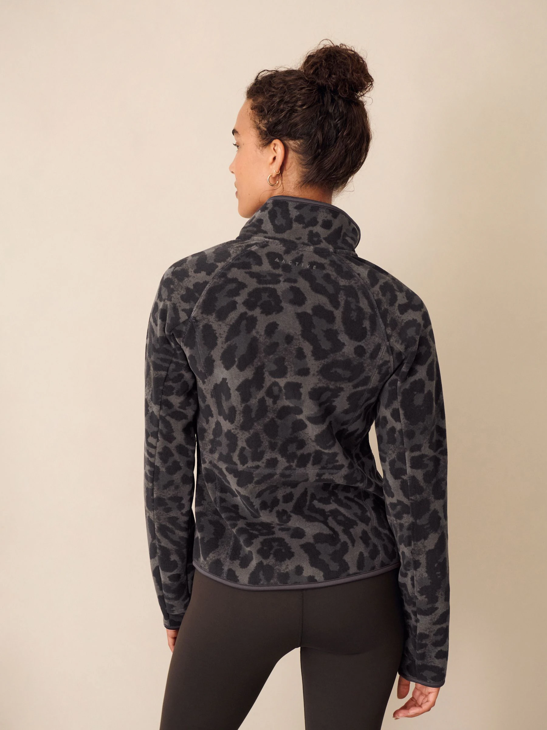 Dierenprint - Actieve sport fleecejack
