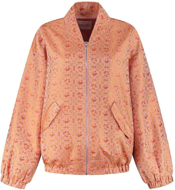 Studio Amaya - Alice Bomber - Oranje Print - Jacks